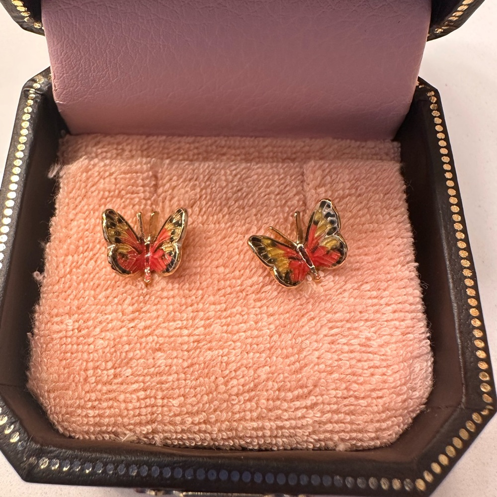 Juicy Couture Butterfly Earrings
